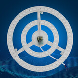 凡甄led灯盘大功率吸顶灯灯芯改造板环形节能替换灯源 48W白光直径272mm