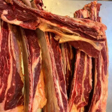 牛家纪内蒙古黄膘牛肋排 黄标牛肋排 牧民散养黄牛肉 现杀新鲜 牛排骨 黄膘牛排10斤/餸韭菜花+炖肉料