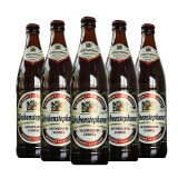 唯森（weihenstephaner）德国原装进口 黑啤酒 唯森啤酒/唯森小麦白啤酒精酿啤酒瓶装整箱 维森黑啤 500mL 5瓶