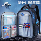 迪士尼（Disney）书包小学生3-6年级4男孩轻便大容量儿童书包 星空蓝【侧开大容量】3-6年级