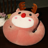 办公室午睡枕趴着睡觉神器枕头午休枕卡通抱枕趴趴枕男款小学生趴睡枕儿童 麋鹿 38*28厘米