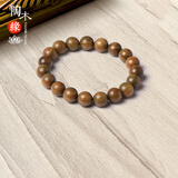 陶木缘天然绿檀香木手串把件男佛珠文玩本命新年礼物品老料中国风 绿檀10mm