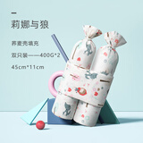 科迷熊 婴儿侧睡靠枕防惊跳呛奶防掉床防翻身防惊跳安抚枕头 【全荞麦壳】 安迪童话