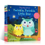 童谣纸板机关操作玩具书Sing Along with Me!Twinkle Twinkle Little Star英文原版