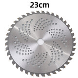 科迈克电动割草机打草机充电式除草机家用便捷式配件电动农具 9寸无刷工业款23CM圆形锯片