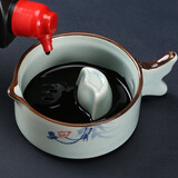 【全网低价，真便宜直播间】天天练(Tiantianlian)荷花墨池 带盖砚台墨海陶瓷水洗笔掭墨碟文房四宝 TN-1838