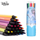 迪士尼(Disney)12色可洗水彩笔 学生彩色绘画涂色笔 儿童六角杆画画笔 冰雪奇缘系列D01479F