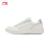 李宁苏酥丨板鞋女鞋简约百搭透气刺绣经典运动鞋AGCU112