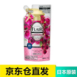 花王 （KAO）日本原装  花王衣物护理除皱防静电毛衣柔顺剂去异味汗味喷雾 甜蜜花香补充装 240ml