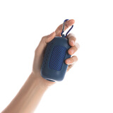 芸惜惠冷感运动毛巾健身夏季冰丝冷感凉爽降温消暑巾吸汗速干冰凉毛巾 圆硅胶-宝蓝 吸汗速干30*90cm（涤纶)