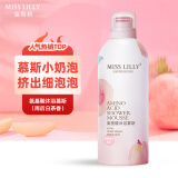 Miss Lilly 蜜斯莉水蜜桃慕斯沐浴露泡泡氨基酸奶油沐浴露350ml