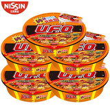 日清食品（NISSIN）UFO飞碟炒面方便面多口味组合装泡面干拌面整箱速食 四川火锅味 5碗