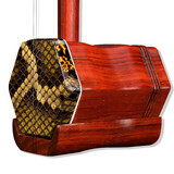 正音堂紫檀二胡乐器专业演奏中老年成人儿童考级苏州工艺胡琴初学者二胡 精品红木【升级款】+琴盒