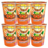泰氏妈妈 6桶装泰国进口冬阴功方便面泰式妈妈酸辣虾汤味夜宵泡面速食杯面 冬荫功酸辣虾浓汤味6盒