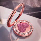 珍格手机指环扣支架女款网红镶钻手指扣苹果扣环贴oppo华为vivo手机壳拉环通用懒人便携金属桌面旋转