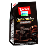 莱家双重巧克力味粒粒装威化饼干125g