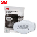 3M 1705CN防颗粒物滤棉KN95防尘滤棉过滤棉 搭配1700承接座10片/包