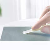 思雅晨萨克斯树脂哨片高音中音次中音免修剪单簧管黑管哨片不腐烂不发霉 次中音萨克斯树脂哨片1片+收纳盒 2.5号【白色常用标准款】