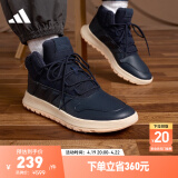 adidas FUSION STORM加绒保暖中帮运动鞋男女阿迪达斯官方轻运动 藏青色 36(220mm)