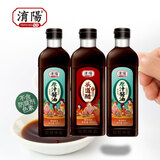 淯陽零添加原汁酱油 非转基因黄豆特级酿造酱油0脂肪零防腐调味品 酱油800ml*2瓶+头道醋1瓶