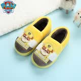 汪汪队立大功（PAW PATROL）汪汪队儿童棉鞋冬包跟女童宝宝棉拖鞋2-3岁可爱居家室内家居鞋秋 1978汪汪队棕色小砾 15 内长15cm 160码