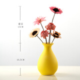 美学黑客 干花花束莫兰迪花瓶北欧干花装饰桌子摆件清新插花卧室森系干花 混搭花束含瓶