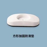 呵花婴儿楼梯口护栏儿童安全门围栏防护栏杆延长件加长件配件 方形垫片 2 76CM高