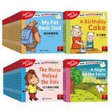 我的第一套自然拼读启蒙故事书（套装100本）扫码听音频 支持点读 幼儿英语自然拼读分级阅读 小学英语分级阅读绘本100个趣味小故事 儿童英语启蒙绘本 英文教材  课外书自主阅读