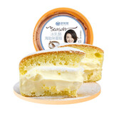 舒芙里59选3件 冰乳酪戚风盒子蛋糕奶酪包芝士夹心面包甜品下午茶点心 220g 1盒 海盐味冰乳酪