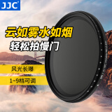 JJC 可调减光镜 ND2-400 中灰密度镜 nd滤镜 适用于佳能尼康富士索尼微单反相机 风光长曝摄影配件 67mm