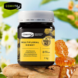 康维他（Comvita）多花蜂蜜1000g 百花蜜新西兰原装进口 天然蜂蜜滋补品营养品送礼