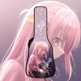 木叶个性吉他包加厚41寸定制吉他琴包卡通动漫双肩背包40寸防水吉他袋 小孤独40/41寸通用款