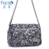 Frazzil/法姿尼龙女包斜挎包新款休闲帆布包轻便妈妈单肩小包轻便实用   1150 1150复古涂鸦