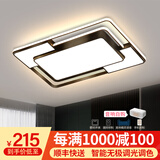 梵季（Fanji） 梵季客厅灯2025年新款现代简约大气led吸顶灯北欧房间卧室灯具饰 加大客厅110*70精灵语音加亮50%