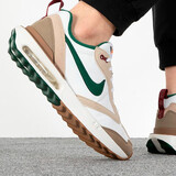 耐克（NIKE）官方舰店男鞋夏季运动鞋AIR MAX气垫鞋缓震透气跑步鞋FB7158-131 店长推荐/AIR MAX/白色绿勾 41