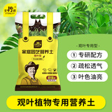 史丹利观叶绿植专用营养土室内盆栽植物通用型土壤盆景种绿植泥炭土10L