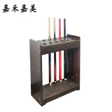 嘉禾嘉美 台球杆架 12孔柜式台球架杆桌球架杆器球房台球杆展示柜