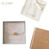 意拉哆（ILADO）进口胎教铃孕产妇安抚铃孕妇胎教铃铛七夕情人节元旦春节礼品圣诞 镀18K黄金MINI BOLA手链系列