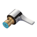 索夫（SuoFu）快开龙头三角阀铜阀芯厨房洗衣机单冷热水龙头陶瓷片家用阀芯维修配件 阀芯+九尾把手