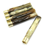 铁树牛角烟嘴雕刻过滤烟嘴牛角尖制作可清洗型滤芯过滤烟具礼品烟咬