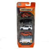 火柴盒（MATCHBOX）城市英雄合金小车男孩玩具车福特皮卡越野车收藏模型1817 GKJ07城市冒险挑战组