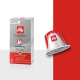 意利（illy）进口胶囊咖啡 意式美式浓缩黑咖啡胶囊10粒装兼容Nespresso机27.2 意式中度5.7g*10颗
