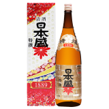 日本盛日本原装进口洋酒 日本清酒 米酒日本盛特选 日本盛特撰本酿造1.8L