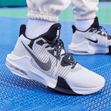耐克（Nike）官网官方 舰店篮球鞋男鞋 龙年春季新款气垫缓震舒适耐磨实战球鞋 黑白/实战篮球鞋DC3725 42.5
