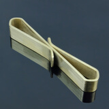 手工不锈钢钥匙扣老式穿腰带穿皮带运动裤腰挂件男锁匙扣怀旧 金辉腾 黄铜运动款