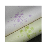 迪茵墙纸自粘宿舍床头壁纸装饰墙纸卧室自贴贴纸墙壁家具翻新贴纸装饰 紫色蝴蝶花