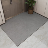 七七家皮革橡胶入户进门口地垫玄关地毯门垫耐脏吸水防滑脚垫 120*160cm