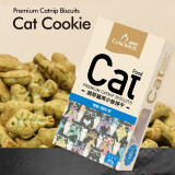 路斯（Luscious） 猫咪零食猫咪磨牙猫薄荷饼干鱼干零食猫饼干 饼干-鲣鱼鸡肉虾80g/盒