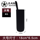 杯套保护套象印保温杯玻璃杯子套隔热通用保护套子防烫防摔 纯黑大号