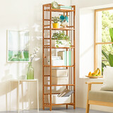 木马人 层架家用落地储物架家具货架杂物架客厅收纳架子多层置物架厨房 【标准款】6层50cm